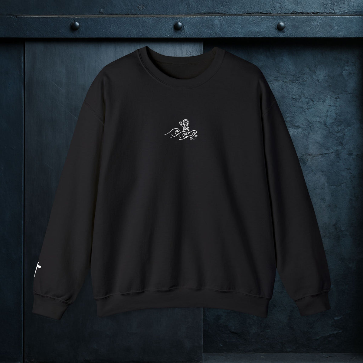 Forged By God Embroidered Sweatshirt - Do Not Be Afraid