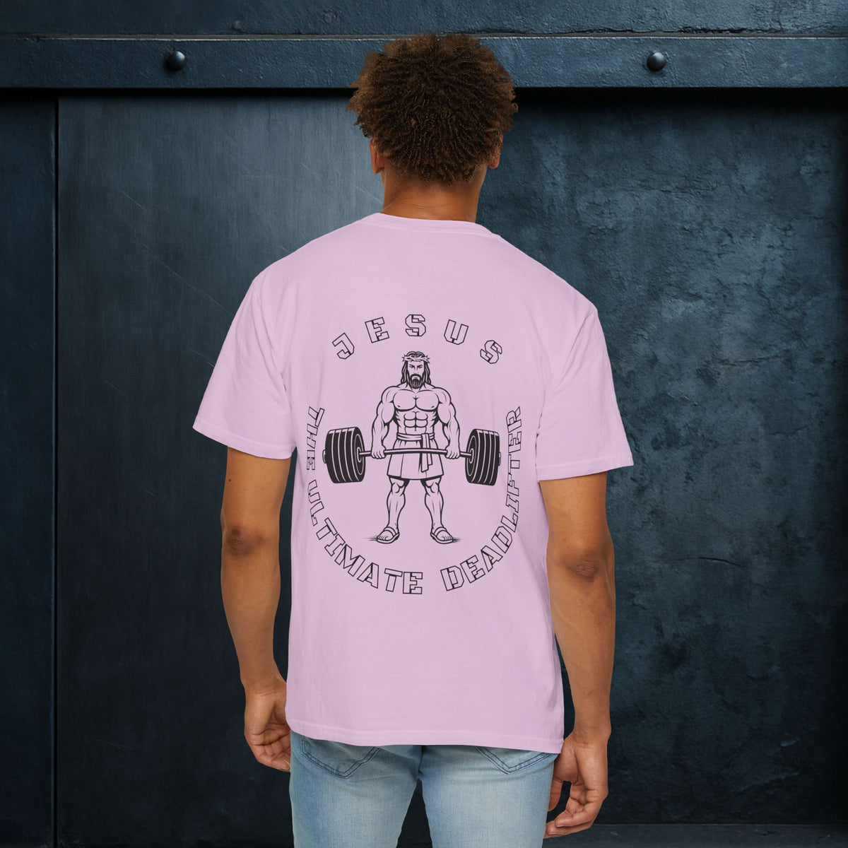 Forged By God Tee - Jesus The Ultimate Deadlifter