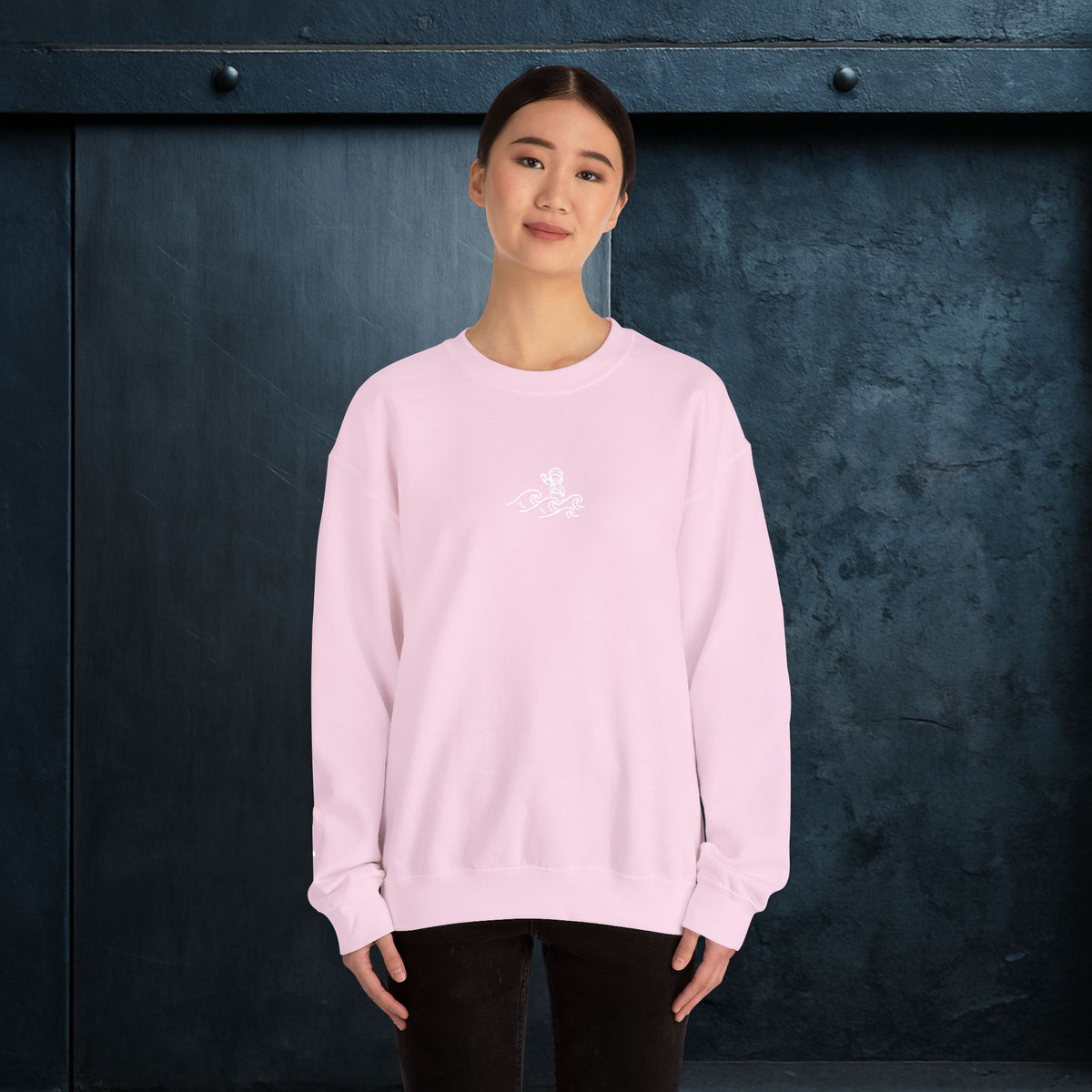 Forged By God Embroidered Sweatshirt - Do Not Be Afraid