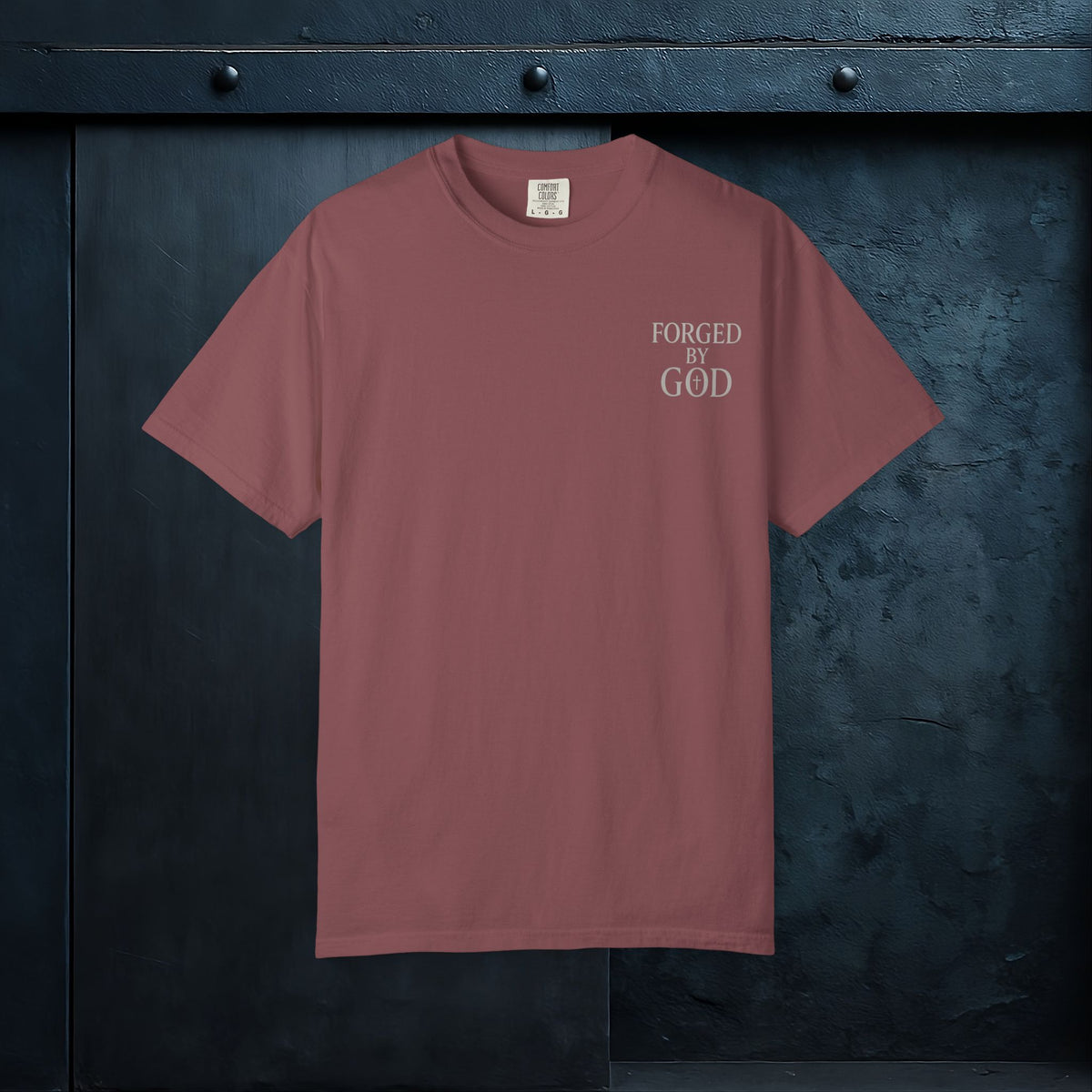 Forged By God Tee - Jesus The Ultimate Deadlifter