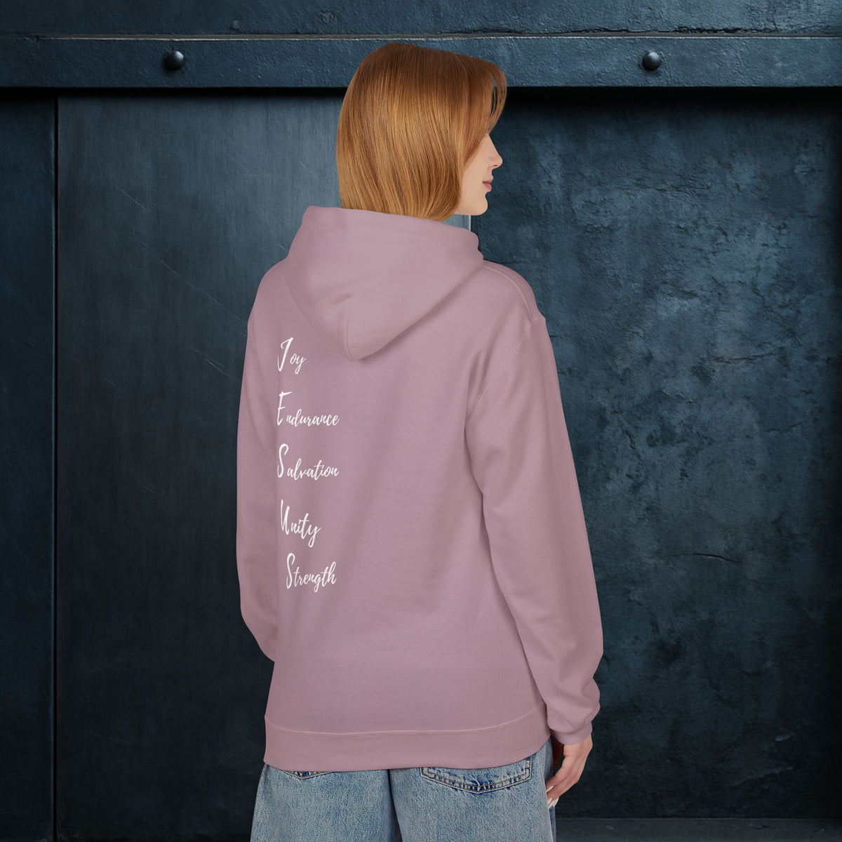 Forged By God Hoodie - J.E.S.U.S