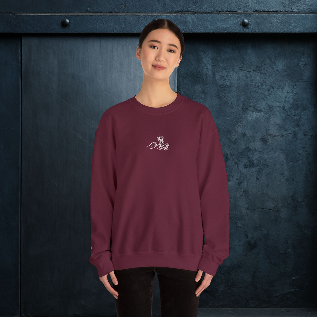 Forged By God Embroidered Sweatshirt - Do Not Be Afraid