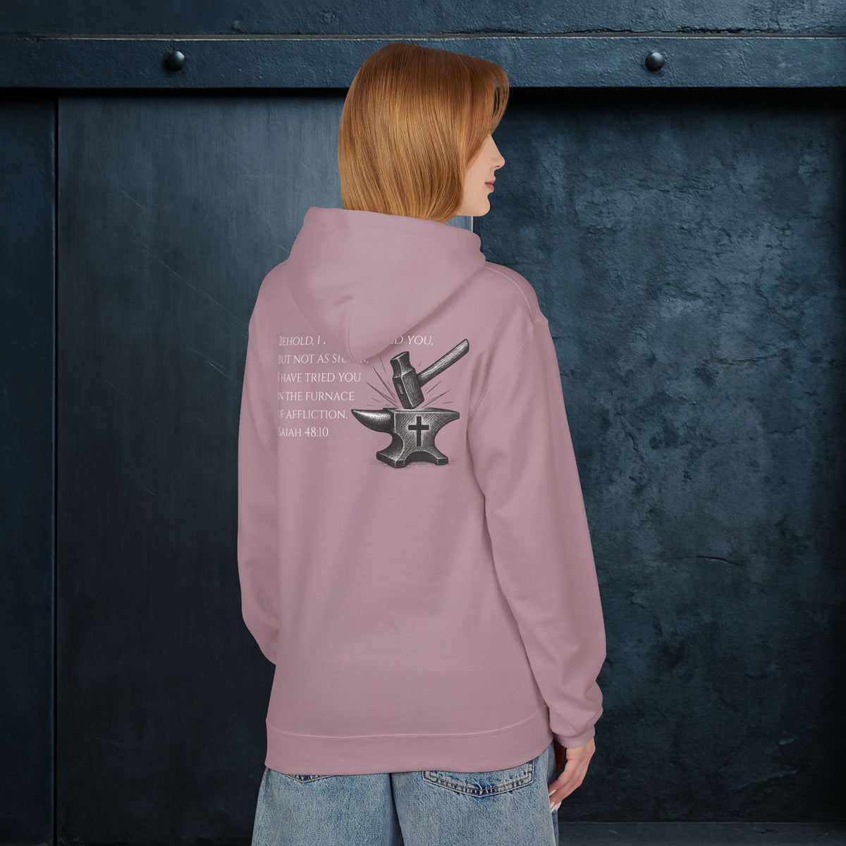 Forged By God Hoodie - He Forged Us