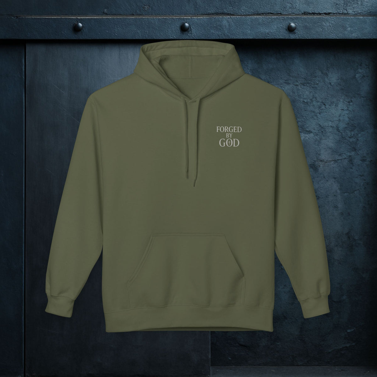 Forged By God Hoodie - J.E.S.U.S