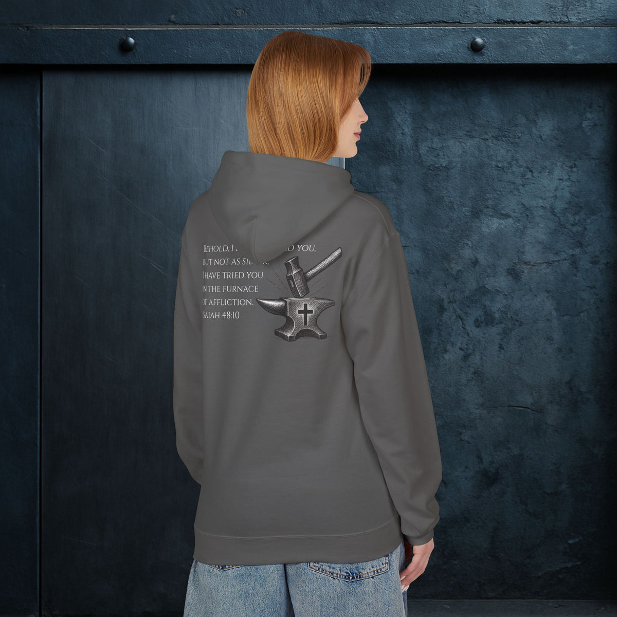 Forged By God Hoodie - He Forged Us