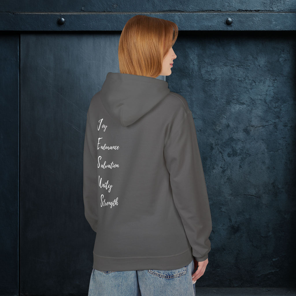 Forged By God Hoodie - J.E.S.U.S