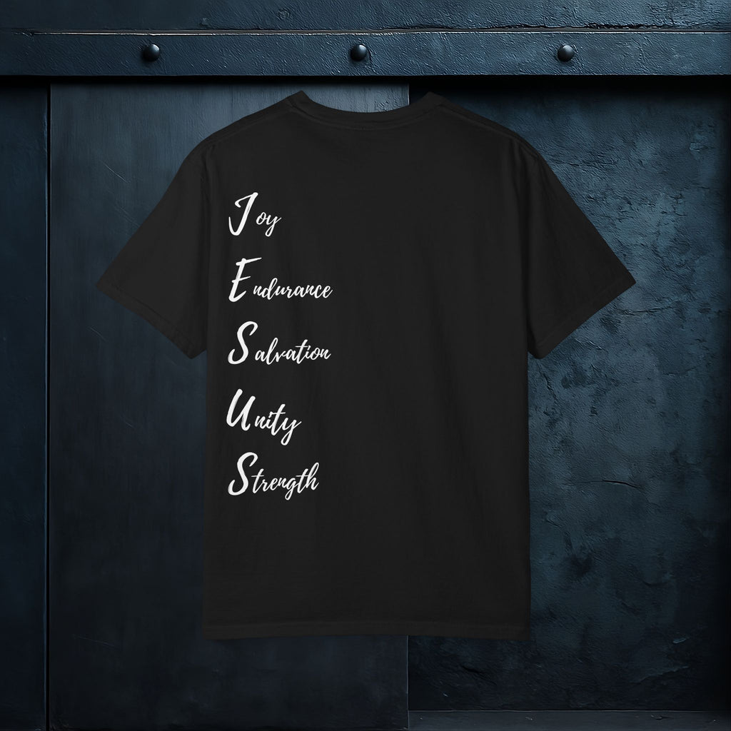 Forged By God Tee - J.E.S.U.S