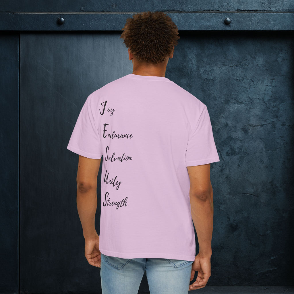 Forged By God Tee - J.E.S.U.S